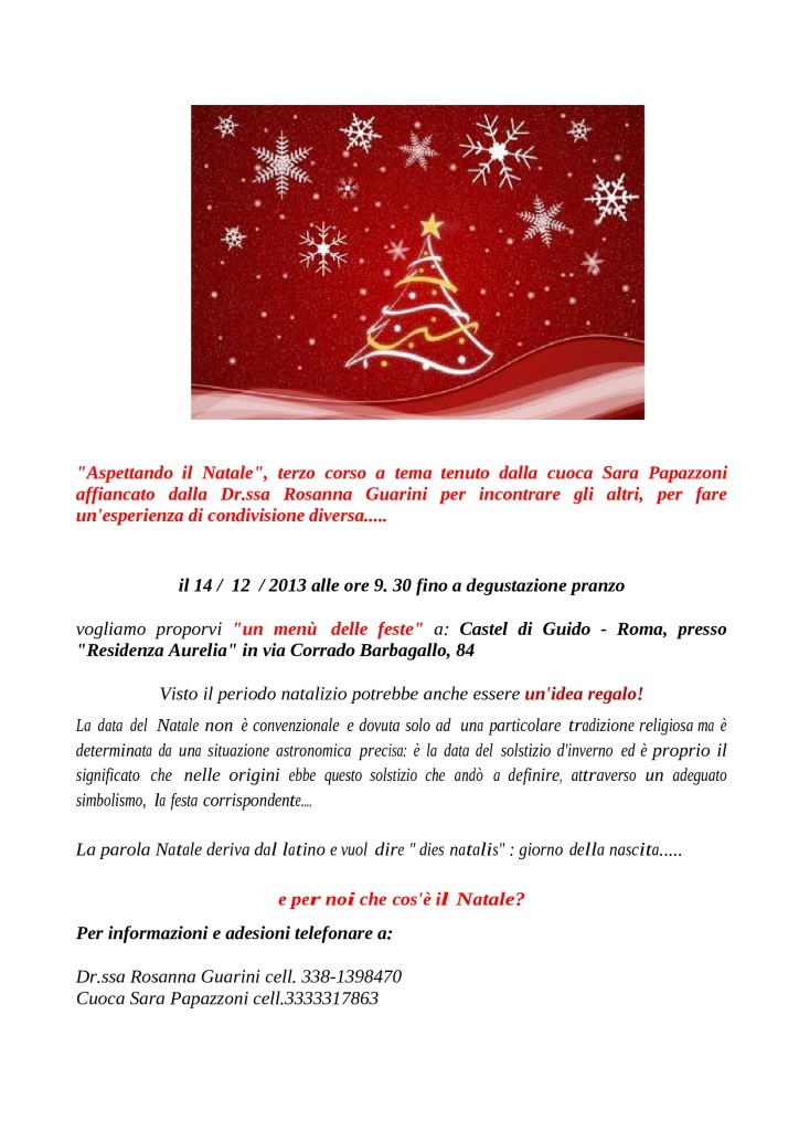 aspettando natale