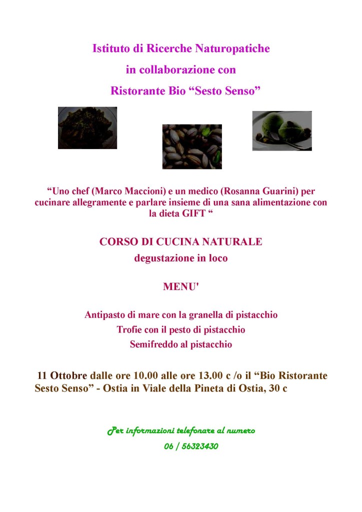 corso ostia pistacchio