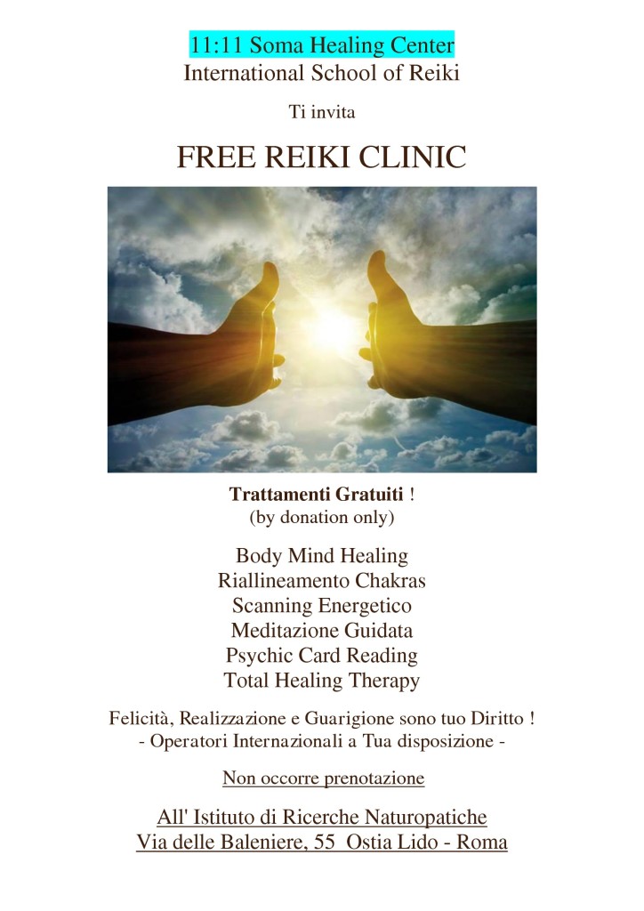 clinic reiki free